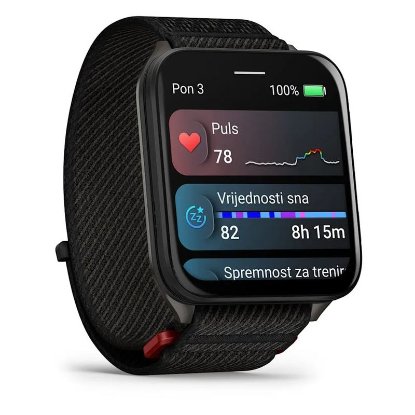 Pametni sat GARMIN Venu X1, GPS, multisport, crni