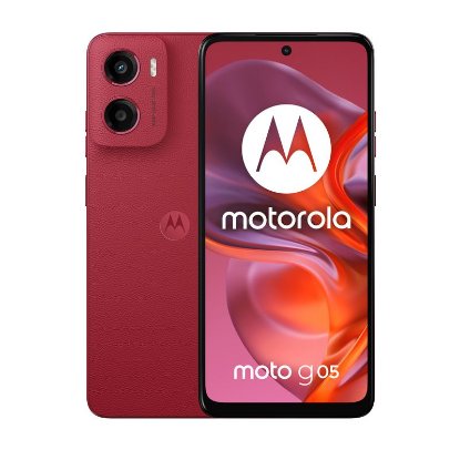 Mobitel MOTOROLA G05, 6,67", 8GB, 256GB, Android 15, crveni