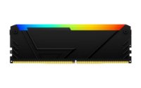 Memorija PC-25600, 128GB, KINGSTON Fury Beast RGB KF432C16BB2AK4/128, DDR4 3200MHz, 4x32GB