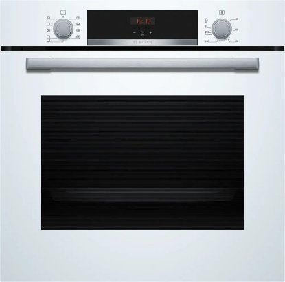 Ugradbena pećnica BOSCH HBA534BW3, ventilacijska, 60 cm, 71 l, Energetski razred A, bijela