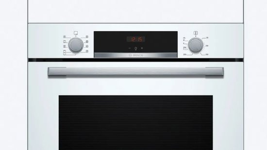 Ugradbena pećnica BOSCH HBA534BW3, ventilacijska, 60 cm, 71 l, Energetski razred A, bijela