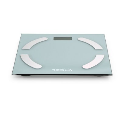 Pametna vaga TESLA BS301WX, 180 kg, aplikacija OKOK, staklo, bijela