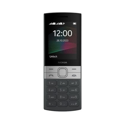 Klasični mobitel NOKIA 150 DS 2023, Dual SIM, MicroSD, crni