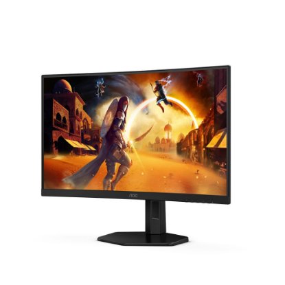 Gaming monitor 27" AOC CQ27G4X, QHD, VA, 180Hz, 1ms, 300cd/m2, FreeSync, zakrivljeni, crni