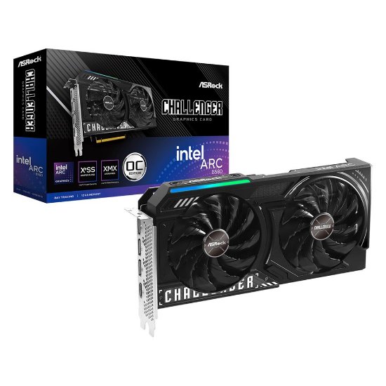 Grafička kartica ASRock Intel Arc B580 Challenger OC, 12GB GDDR6
