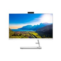 Računalo AiO LENOVO IdeaCentre 3 F0G100RJSC / Ryzen 3 7330U, 8GB, 512GB SSD, DVDRW, AMD Graphics, 24" IPS FHD, bez OS, tipkovnica, miš, bijelo