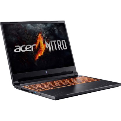 Laptop ACER Nitro V16 NH.QP0EX.00G / Ryzen 7 8845HS, 16GB, 1TB SSD, nVidia GeForce RTX 4060, 16" WUXGA 165Hz IPS, Windows 11, crni