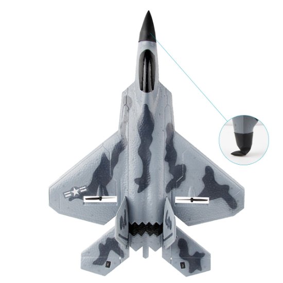 Avion na daljinsko upravljanje JACKO TOYS Fighter Plane