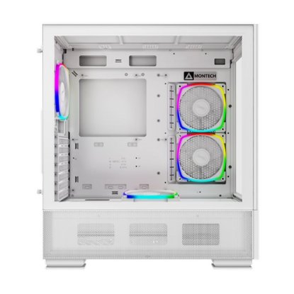 Kućište MONTECH Sky Two, prozor, RGB, ATX, bijelo