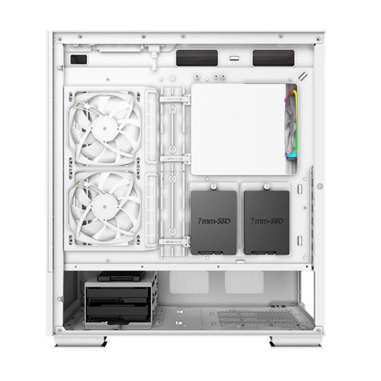 Kućište MONTECH Sky Two, prozor, RGB, ATX, bijelo