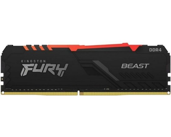 Memorija PC-25600, 16GB, KINGSTON Fury Beast KF432C16BBA/16, DDR4 3200MHz