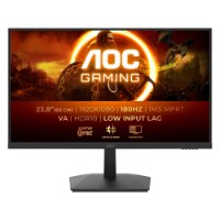 Gaming monitor 23,8" AOC 24G15N2, FHD, VA, 180Hz, 1ms, 250cd/m2, crni