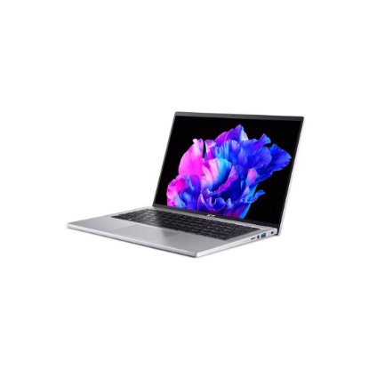Laptop ACER Swift GO 14 NX.KLEEX.00F / Ryzen 7 7840U, 16GB, 512GB SSD, AMD Radeon Graphics, 14" OLED 2.8K, Windows 11, srebrni