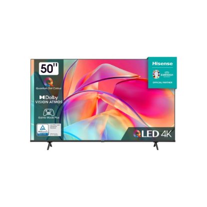 LED TV 50" HISENSE 50E7KQ Smart TV, 4K UHD, DVB-T2/C/S2, HDMI, Wi-Fi, Bluetooth, USB, LAN - energetski razred G