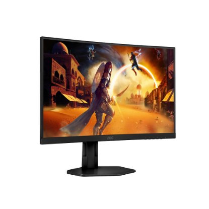 Gaming monitor 27" AOC CQ27G4X, QHD, VA, 180Hz, 1ms, 300cd/m2, FreeSync, zakrivljeni, crni