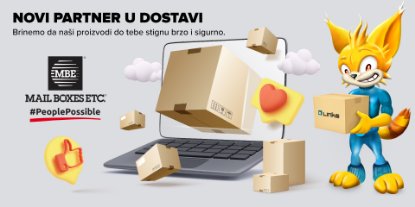 Prikažite detalje za Naš novi partner u dostavi - Mail Boxes Etc.