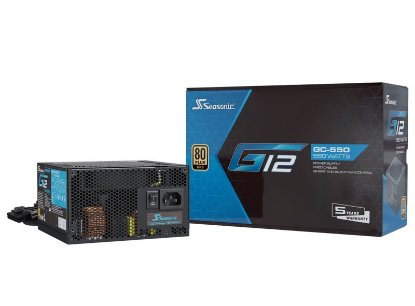 Napajanje 550W SEASONIC G12-GC-550, ATX, 120mm vent., 80+ Gold, crno