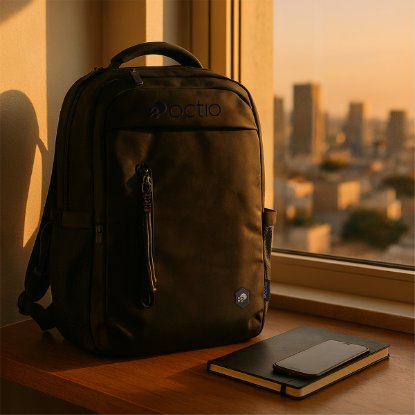 Ruksak za laptop OCTIO Urban, 15.6", crni