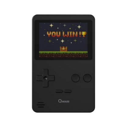 Igraća konzola QWARE Retro Gamer, 2,8" ekran, 240 igara, crna