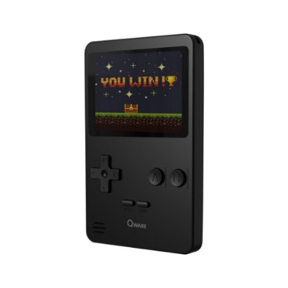 Igraća konzola QWARE Retro Gamer, 2,8" ekran, 240 igara, crna