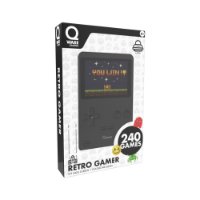 Igraća konzola QWARE Retro Gamer, 2,8" ekran, 240 igara, crna