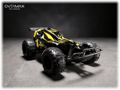 Auto na daljinsko upravljanje OVERMAX X-RALLY 2.0, brzina do 25km/h, domet 100m, prednji pogon, 1:22