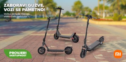 Prikažite detalje za Kreći se pametno uz Xiaomi električne romobile!