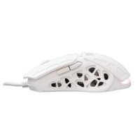 Miš WHITE SHARK Ector, RGB, optički, 12400dpi, bijeli