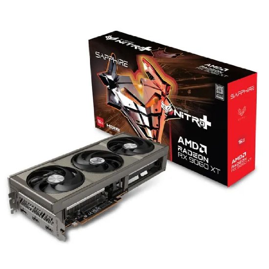 Grafička kartica SAPPHIRE Radeon RX 9060 XT Nitro+ Gaming OC, 16GB GDDR6