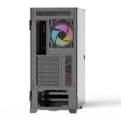 Kućište BIT FORCE GIANT ARGB-TG4, E-ATX, RGB, crno, window, bez napajanja