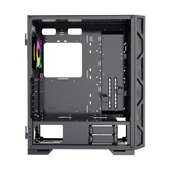 Kućište BIT FORCE GIANT ARGB-TG4, E-ATX, RGB, crno, window, bez napajanja