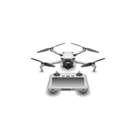 Dron DJI Mini 3 Fly More Combo, 4K kamera, 3-axis gimbal, vrijeme leta do 38 min, DJI RC upravljač, bijeli