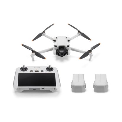 Dron DJI Mini 3 Fly More Combo, 4K kamera, 3-axis gimbal, vrijeme leta do 38 min, DJI RC upravljač, bijeli