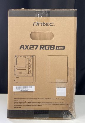 RABLJENI - Kućište ANTEC AX27 RGB Elite, MIDI, ATX, window, crno, bez napajanja