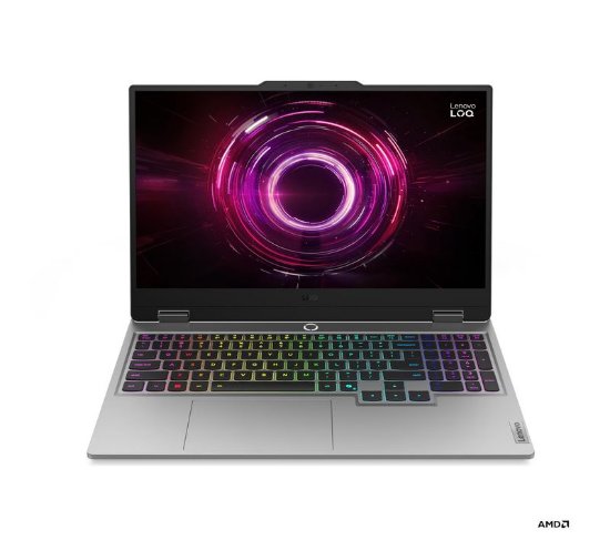 Laptop LENOVO LOQ 83JG004RSC / Ryzen 7 250, 32GB, 1TB SSD, nVidia GeForce RTX 5060, 15.6" FHD 144Hz IPS, bez OS, sivi
