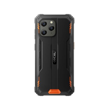 Mobitel OSCAL S70 Pro, 6,09", 4GB, 64GB, Android 12, crno-narančasti