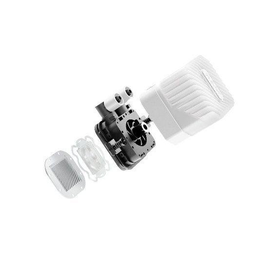 Vodeno hlađenje BE QUIET Light Loop 240mm, ARGB, CPU hlađenje, za Intel i AMD, bijelo
