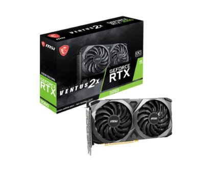Grafička kartica MSI GeForce RTX 3060 Ventus 2X OC LHR, 12GB GDDR6