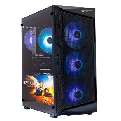 Računalo EPOCH Gaming PC Pulsar / Ryzen 5 7500F, 16GB DDR5, 1TB SSD NVMe, nVidia GeForce RTX 4060 Ti 8GB, WiFi, Windows 11, crno + Volan Logitech G29