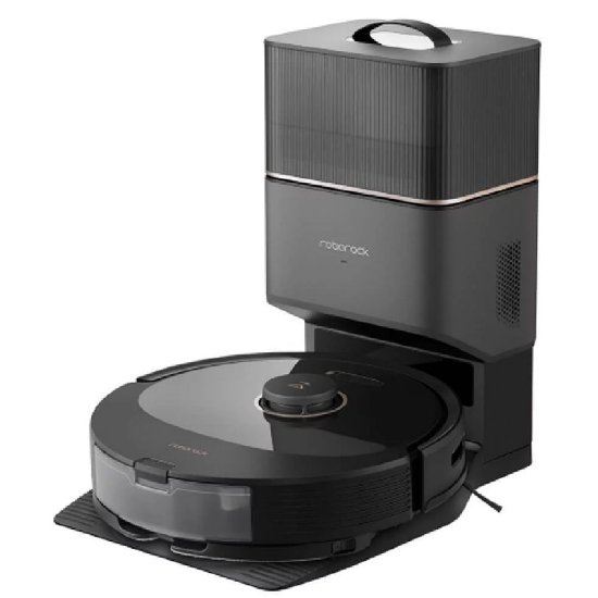 Robotski usisavač ROBOROCK Q8 MAX+, stanica za samopražnjenje, crni