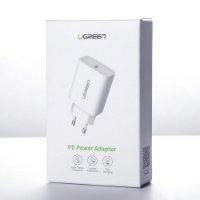 Kućni punjač UGREEN, 20W, USB-C PD, bijeli