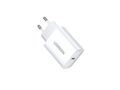 Kućni punjač UGREEN, 20W, USB-C PD, bijeli