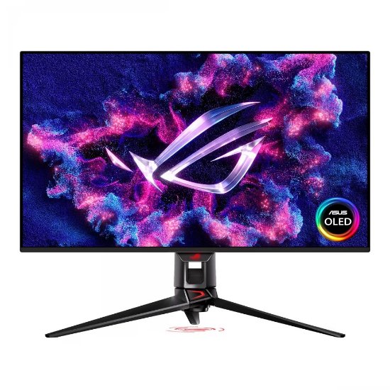 Gaming monitor 31,5" ASUS PG32UCDM, 4K UHD, OLED, 240Hz, 1ms, 450cd/m2, G-Sync, FreeSync, crni