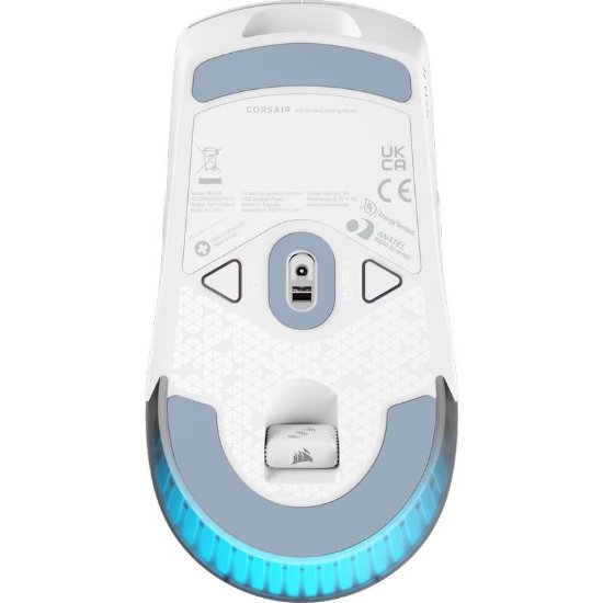 Miš CORSAIR M75 Wireless RGB, RGB, optički, 26000dpi, bijeli
