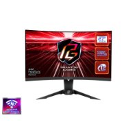 Gaming monitor 27" ASROCK PG27Q15R2A, QHD, VA, 165Hz, 1ms, 550cd/m2, FreeSync, zakrivljeni, zvučnici, crni