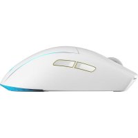 Miš CORSAIR M75 Wireless RGB, RGB, optički, 26000dpi, bijeli