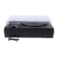 Gramofon AKAI ATT-15C, USB, SD, BT, FM radio, kazetofon, ugrađeni zvučnici, crni