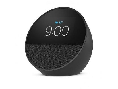 Pametni zvučnik AMAZON Echo Spot, integrirana budilica i sat, crni
