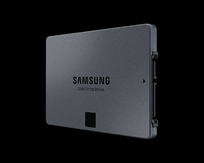SSD 1TB SAMSUNG 870 QVO Basic, MZ-77Q1T0BW, SATA 3, 2.5", 560/530 MB/s
