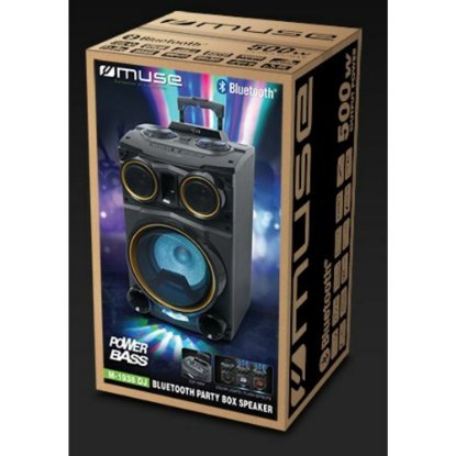 Karaoke MUSE M-1938DJ, 500W, LED, mikrofon, bluetooth